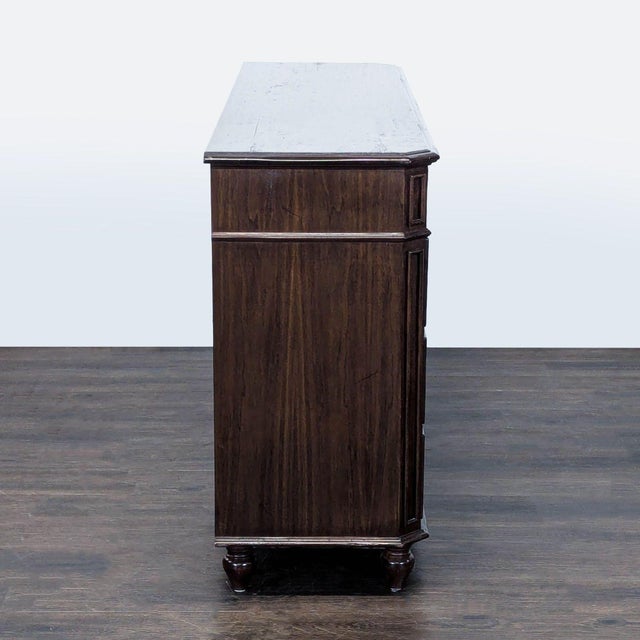 Millcreek Furniture 12-Drawer Dark Wood Dresser For Sale - Image 4 of 10