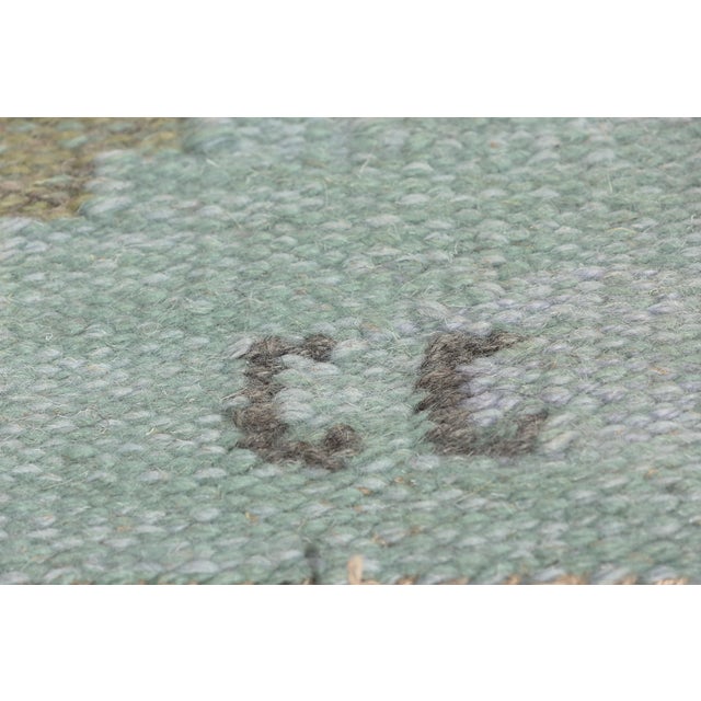 Textile Judith Johansson Swedish Rollakan Rug, 06'03 X 08'03 For Sale - Image 7 of 13