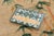 Beige Contemporary Chinese Deco Style Square Beige & Green Wool Rug by Rug & Kilim For Sale - Image 8 of 8