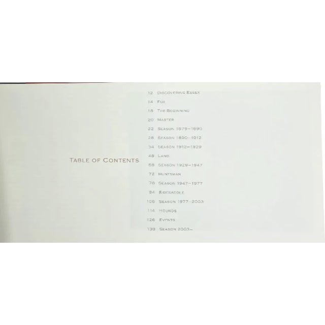 Paper Signed the Essex Fox Hounds: A Look Through Time by Gretchen W. Johnson Book For Sale - Image 7 of 12