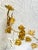 1960s Mid-Century Italian Gold Gilt Grapes and Leaves Wall Sconce For Sale - Image 4 of 9
