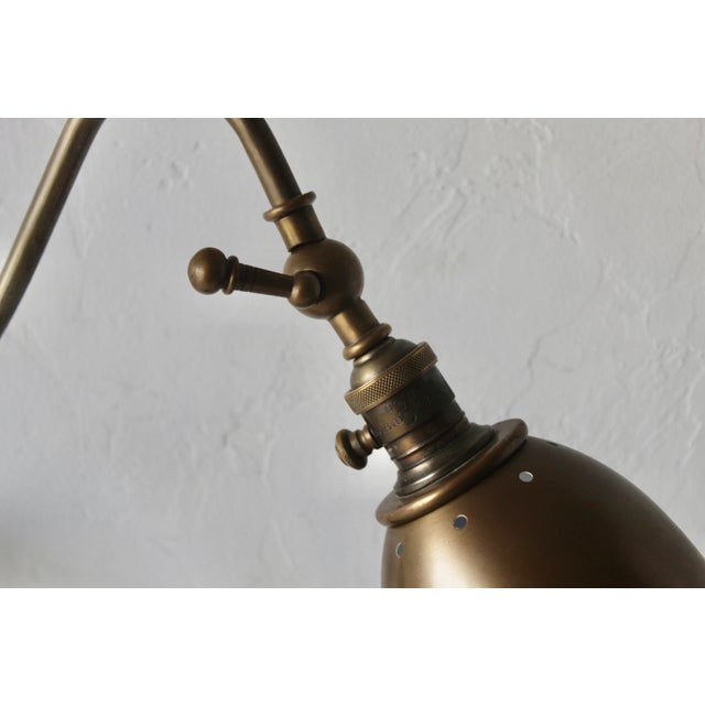 Vintage Visual & Comfort Brass Desk Task Lamp For Sale - Image 12 of 17