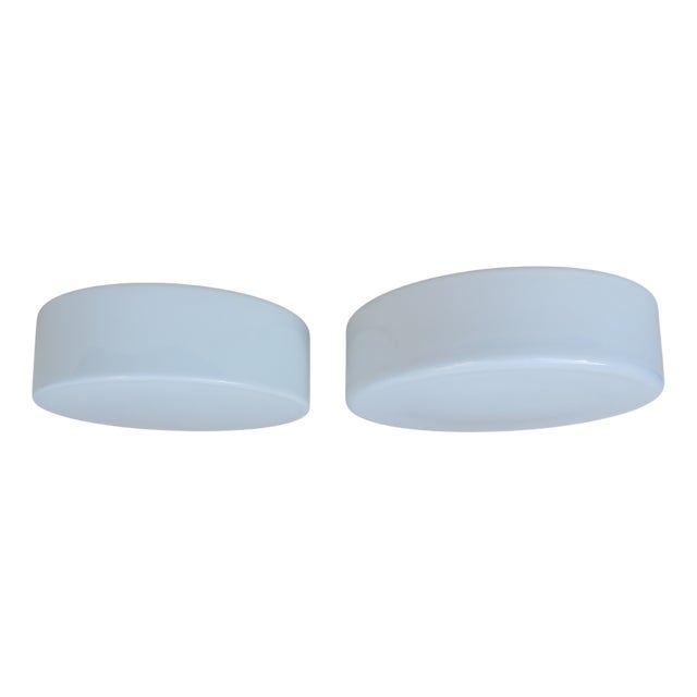 Minimalist Ceiling Lights from RZB-Leuchten, Germany, 1960s, Set of 2 For Sale