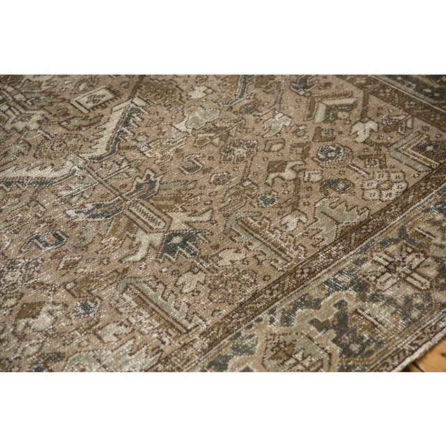 Silver Vintage Distressed Mehrivan Carpet - 7'5" x 10'5" For Sale - Image 8 of 11