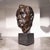 Bronze Man's Head, Early 20th Century, Bronze on Marble Base For Sale - Image 17 of 17