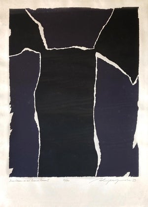 Adja Yunkers, the Second Dream of the Infanta Isabel, 1972 Screenprint