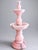 36" Rare Pink Onyx Marble 2-Tier Functional Water Fountain Bring elegance and the soothing beauty of flowing water to your...