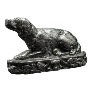 1910's Small Antique Dog Door Stop