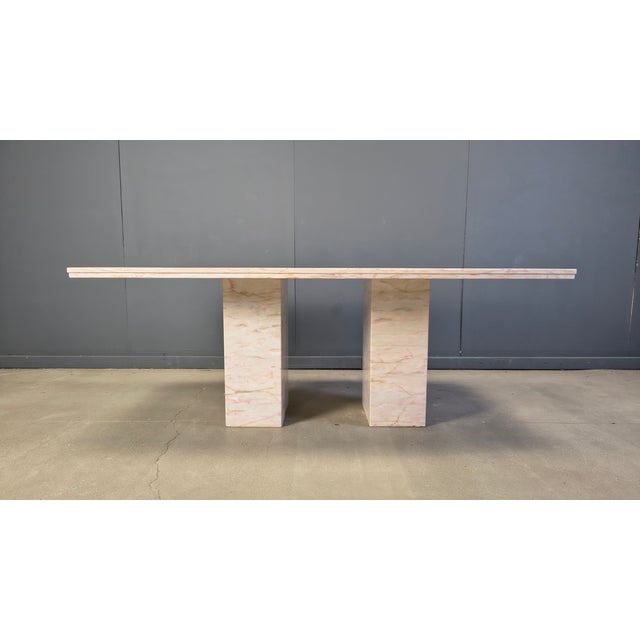 Stone Vintage Marble Dining Table, 1970s For Sale - Image 7 of 13