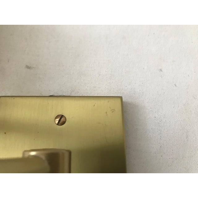 Mendizabal Industria Brass Swing Out Arm Wall Lamps Modern- a Pair For Sale - Image 11 of 13