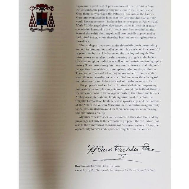 “Angels From the Vatican: The Invisible Made Visible” Hardcover Book 1998 For Sale - Image 9 of 18