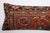 Antique Multi Color Tones Persian Lumbar Rug Pillow Cover -15'' X 47'' For Sale - Image 4 of 12