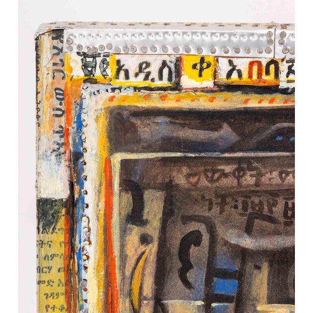 Blue Wosene Worke Kosrof "Freedom Call", 1992 For Sale - Image 8 of 13