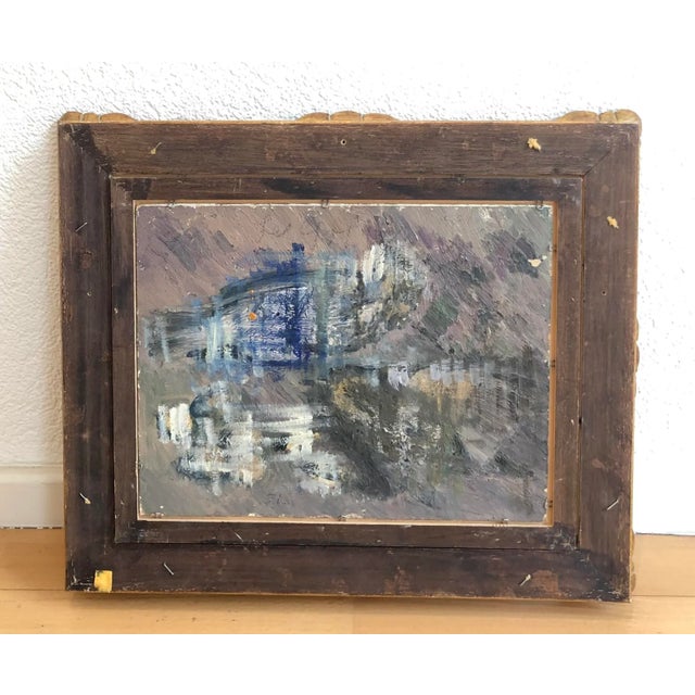 Paul Mathey, Retour de chasse, Oil on Wood, Framed For Sale - Image 8 of 9