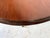 Vintage Queen Anne Style Mahogany Round Pedestal Occasional / Dining Table For Sale - Image 11 of 18