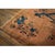 1920s Antique Caramel Field Floral Handknotted Wool Chinese Art Deco Carpet Rug For Sale - Image 4 of 10