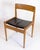 Model P H 3-2 Chairs in Teak with Black Leather Seats by Grete Jalk, 1960s, Set of 6 For Sale - Image 9 of 18