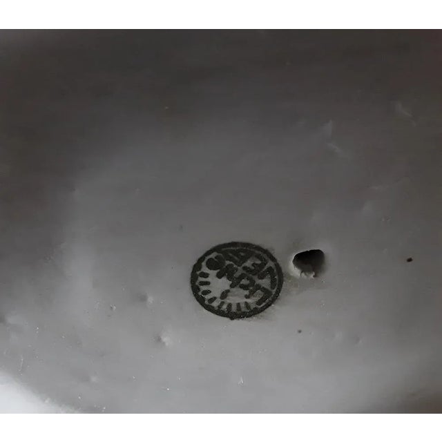 Mid-Century Sculpture in White Porcelain from Lichten, 1950s For Sale - Image 9 of 10