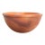 Handmade Signed Terracotta Bowl / Primitive Studio Pottery Vessel For Sale