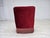 Wood Danish Armchair in Red Furniture Velour and Beech Wood Legs, 1960s For Sale - Image 7 of 18