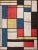 Artistic Modern Contemporary Piet Mondrian Design Room Size Area Rug For Sale