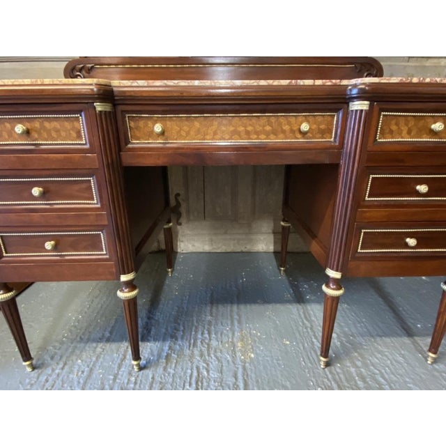 Brown French Dressing Table, 1870s For Sale - Image 8 of 18