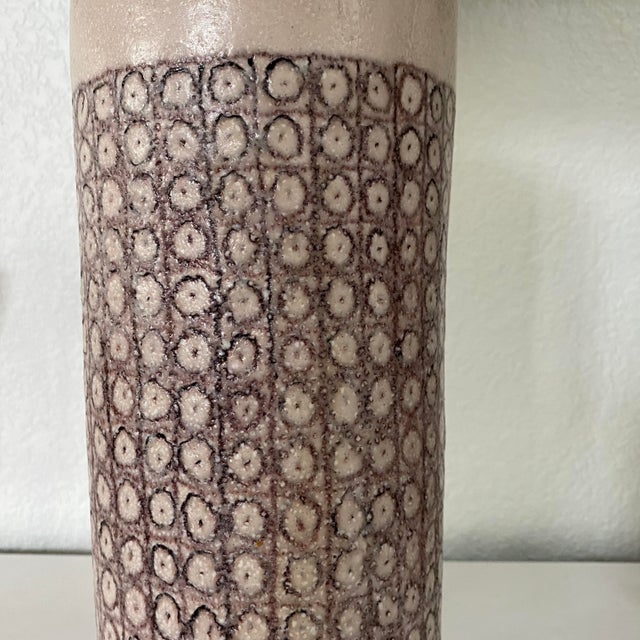 Ceramic Early 1950s Guido Gambone Lamp For Sale - Image 7 of 12