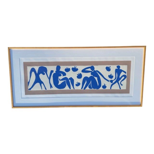 1990s Femmes Et Singes (Serigraph) by Henri Matisse Art Print Printed in England For Sale