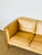 1960s Vintage Scandinavian Sofa in Beige Leather and Wood from Stouby, 1960s For Sale - Image 5 of 18