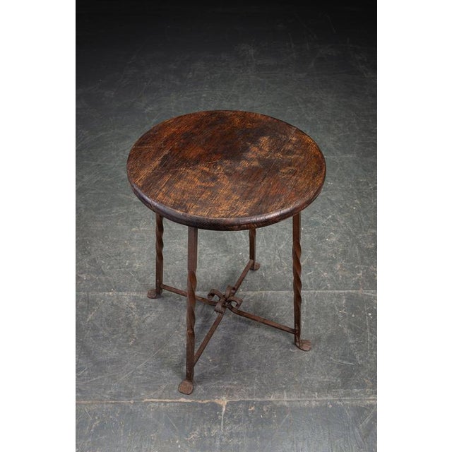 French Side Table, 1940s For Sale - Image 4 of 12