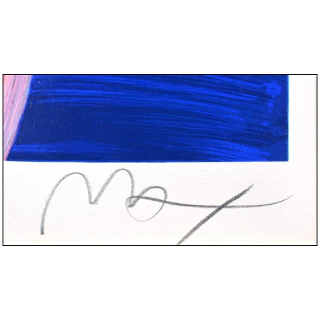 Peter Max Mid 20th Century Vase of Flowers, Peter Max For Sale - Image 4 of 6