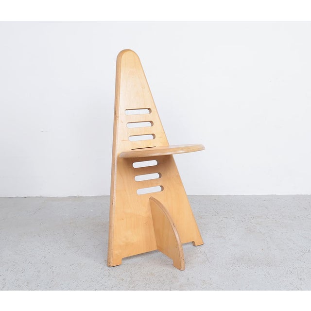 Wood Lundi-Sit Adjustable Wooden Chairs, 1980s, Set of 2 For Sale - Image 7 of 15