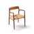 Niels Moller Model 57 Mid Century Danish Teak and Rope Captains Dining Chairs - Pair For Sale - Image 12 of 13