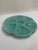 1940s 1940s French Gien Turquoise Majolica Oyster Plate For Sale - Image 5 of 14