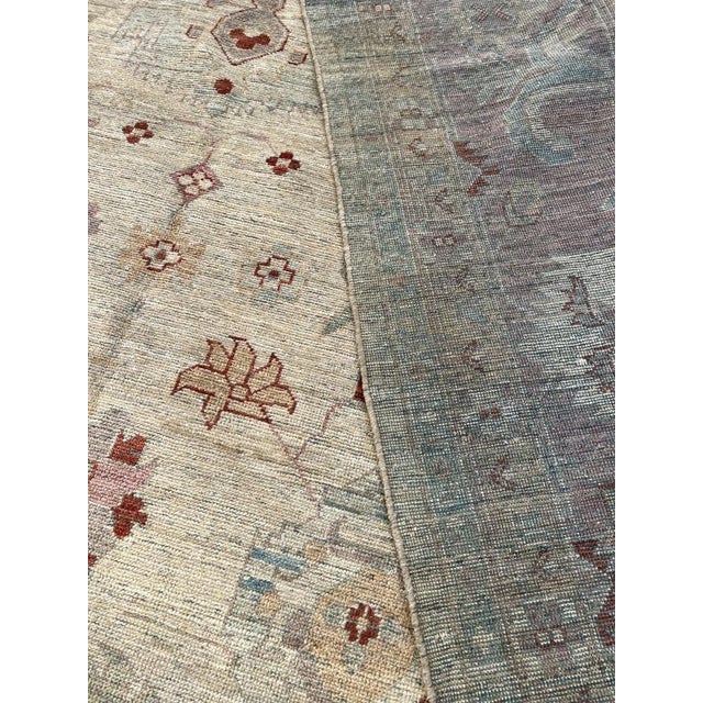Traditional Decorative Sultan Abad Design Rug For Sale - Image 3 of 5