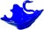 Mid-Century Handblown Cobalt Blue Art-Glass Swan Centerpiece For Sale - Image 9 of 9