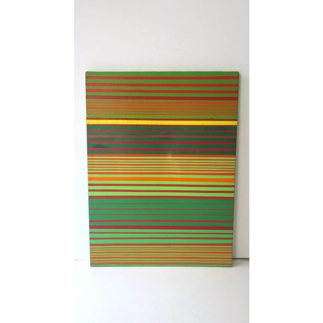 Early 21st Century Colorful Painting Artwork 'Springtime' 2003 For Sale - Image 5 of 8