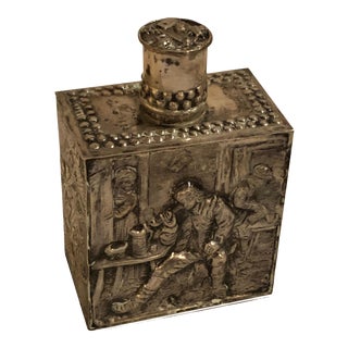 Antique Dutch Tea Caddy For Sale