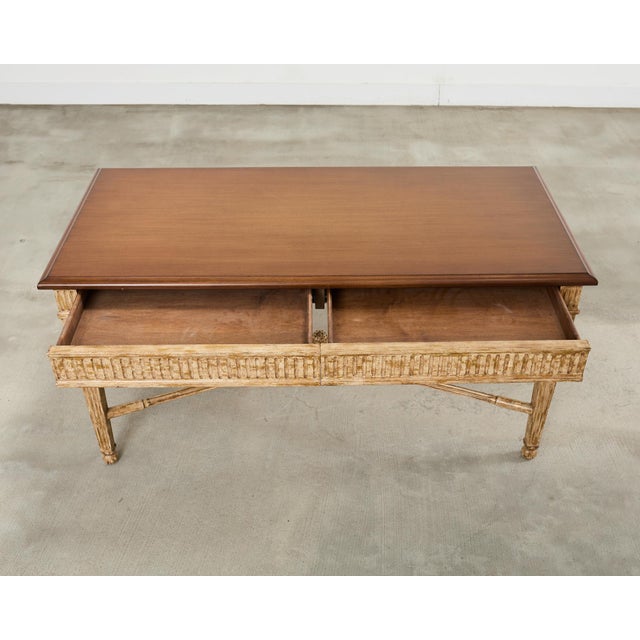 Nancy Corzine Neoclassical Laurel Desk Writing Table For Sale In Sacramento - Image 6 of 12