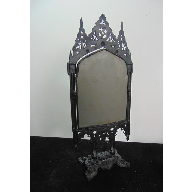 Gothic Cast Iron Standing Dresser Mirror Chairish