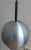 Vintage German Ceiling Lamp with Spherical Aluminum Reflector on Black Plastic Mount from Staff, 1970s For Sale - Image 3 of 7