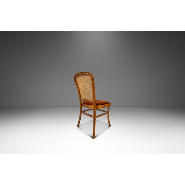 1970s Set of Four (4) Bentwood Model 811 Styled Dining Chairs in the Manner of Josef Frank & Josef Hoffmann for Stendig, Usa, C. 1970s For Sale - Image 5 of 17