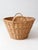 Farmhouse Antique French Country Wicker Laundry Basket For Sale - Image 3 of 14