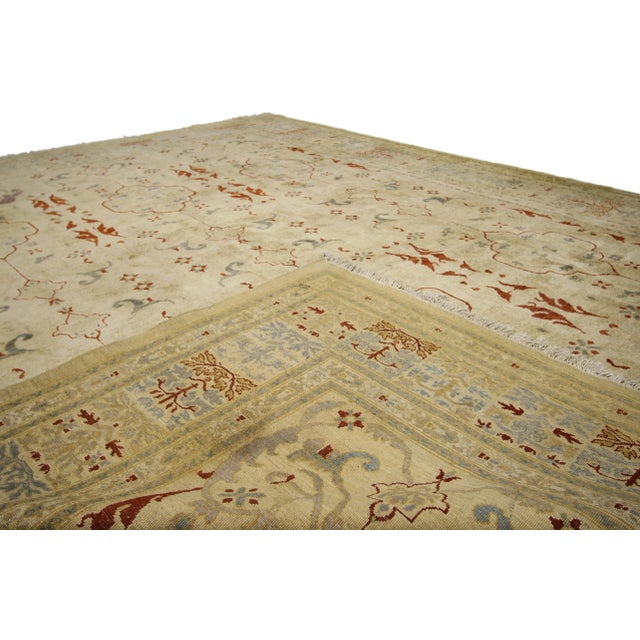 Modern Vintage Pakistani Rug - 08'10 x 11'02 For Sale - Image 3 of 7