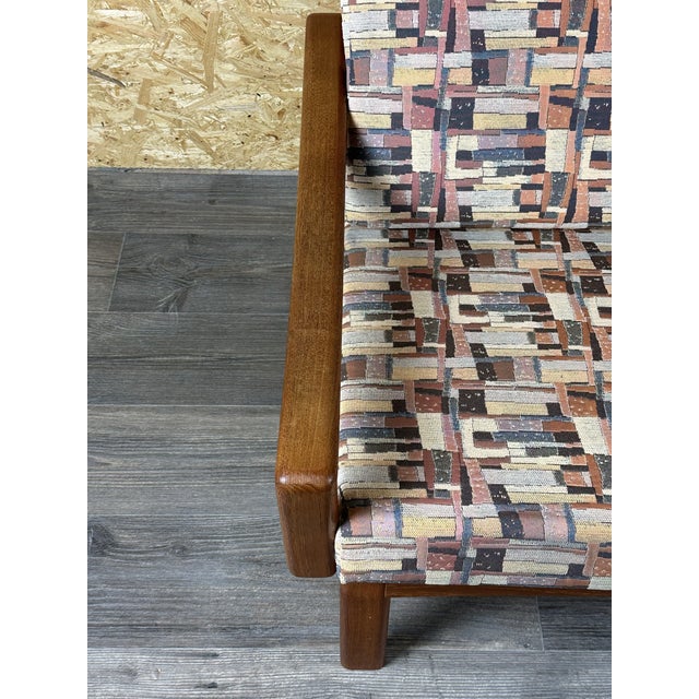 1970s Teak Easy Chair from Glostrup Møbelfabrik, Denmark, 1970s For Sale - Image 5 of 15