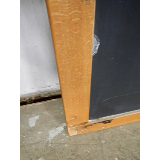 1980s Wall Mounted School Blackboard, 1980s For Sale - Image 5 of 11