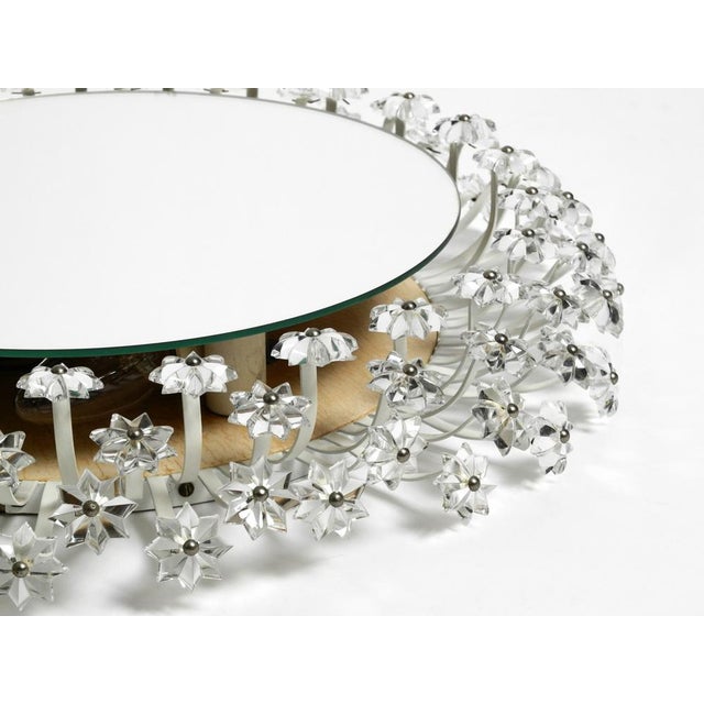 Small Mid-Century Modern Flower Mirror by Schöninger, 1950s For Sale - Image 6 of 18