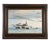 Leonardo Wheel, Landscape Composition, Oil on Canvas For Sale