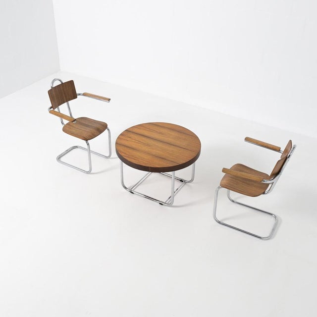 Coffee Table by Joseph Diongre for Flagey, 1938 For Sale - Image 3 of 18