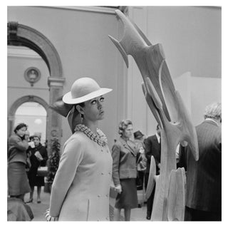 Amanda Barrie at the Royal Academy' Unframed Archival Pigment Print For Sale